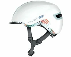 Abus HUD-Y Fahrradhelm | Flower White