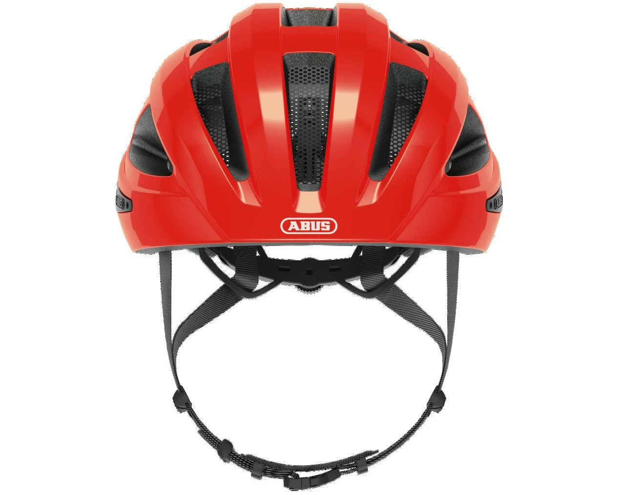 Abus Macator Fahrradhelm | Shrimp Orange – Bild 2