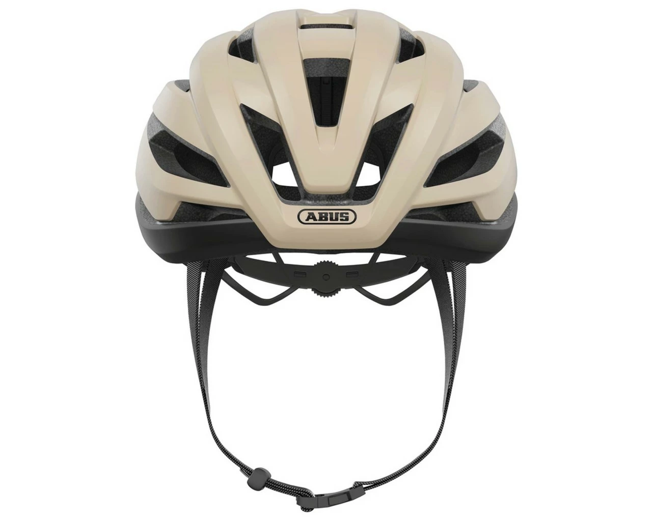 Abus StormChaser Rennrad Fahrradhelm | Beige Black – Bild 2