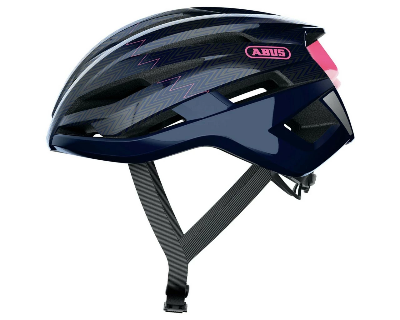 Abus StormChaser Rennrad Fahrradhelm | Zigzag Blue