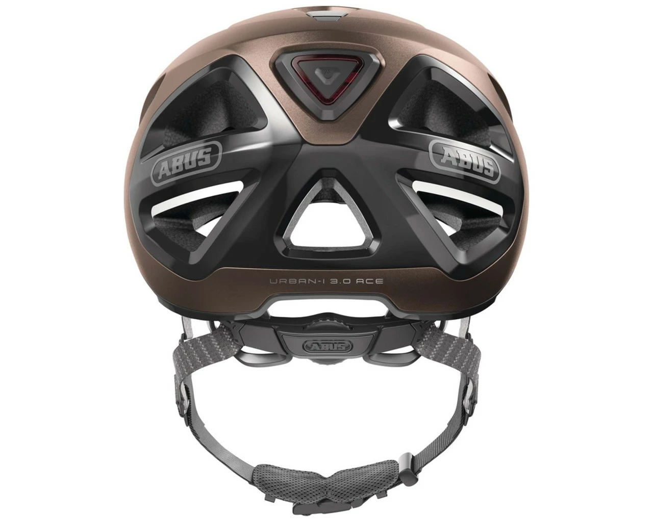 Abus Urban-I 3.0 ACE City/Trekking Fahrradhelm | Metallic Copper – Bild 3