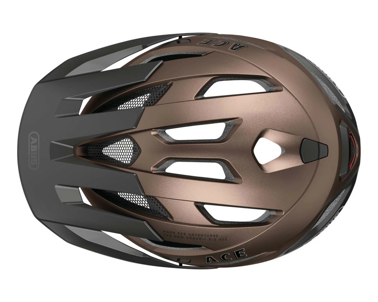 Abus Urban-I 3.0 ACE City/Trekking Fahrradhelm | Metallic Copper – Bild 4
