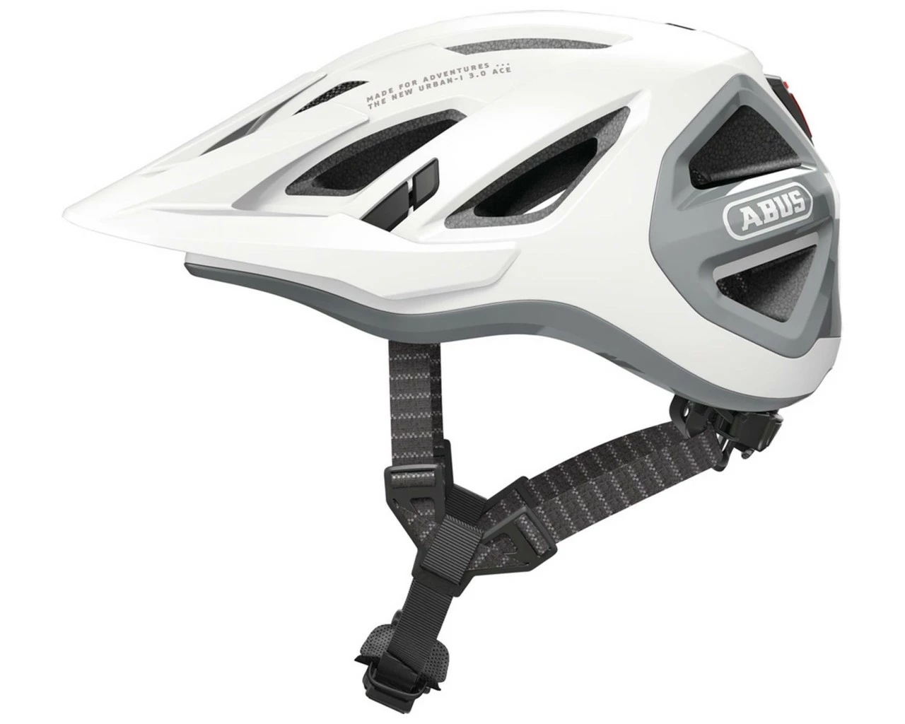 Abus Urban-I 3.0 ACE City/Trekking Fahrradhelm | Polar White