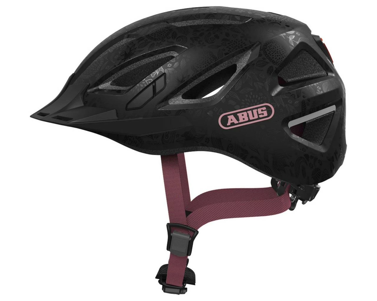 Abus Urban-I 3.0 City-Trekking Fahrrad Helm | Flower Art