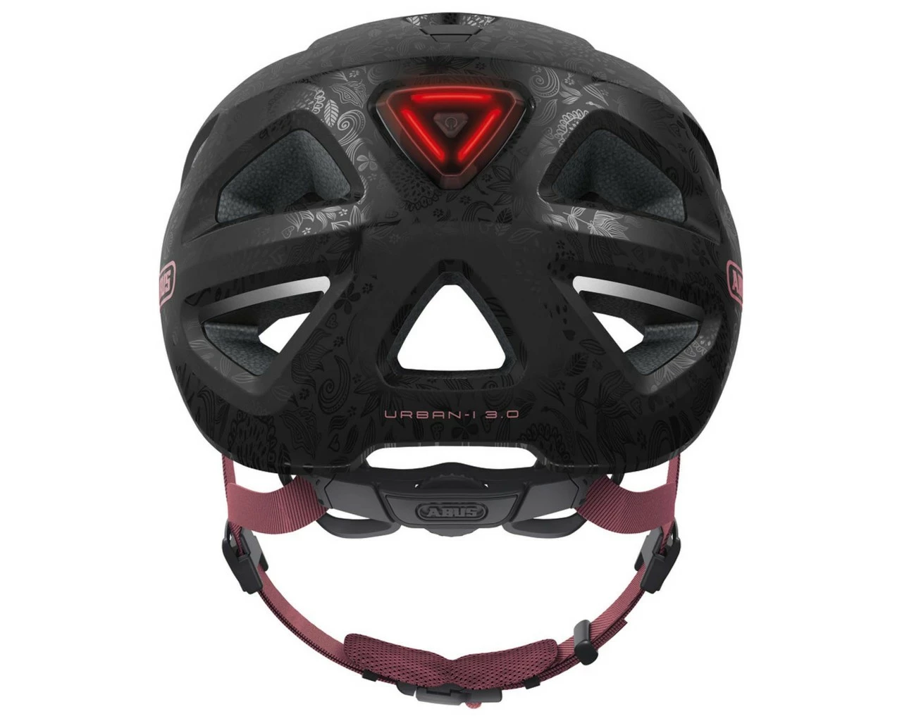 Abus Urban-I 3.0 City-Trekking Fahrrad Helm | Flower Art – Bild 3