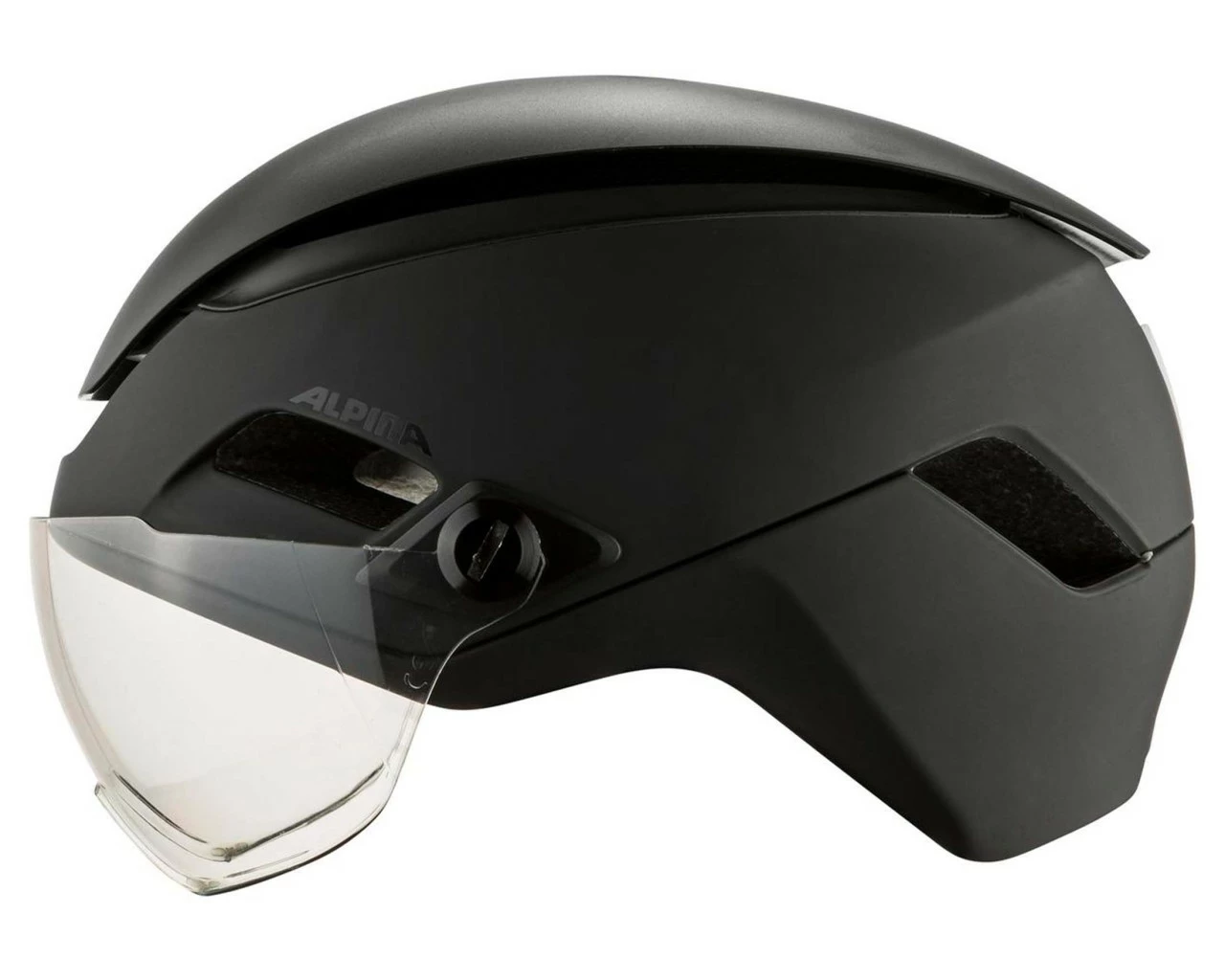 Alpina Altona Trekking/City Fahrradhelm | Black Stealth Matt – Bild 2