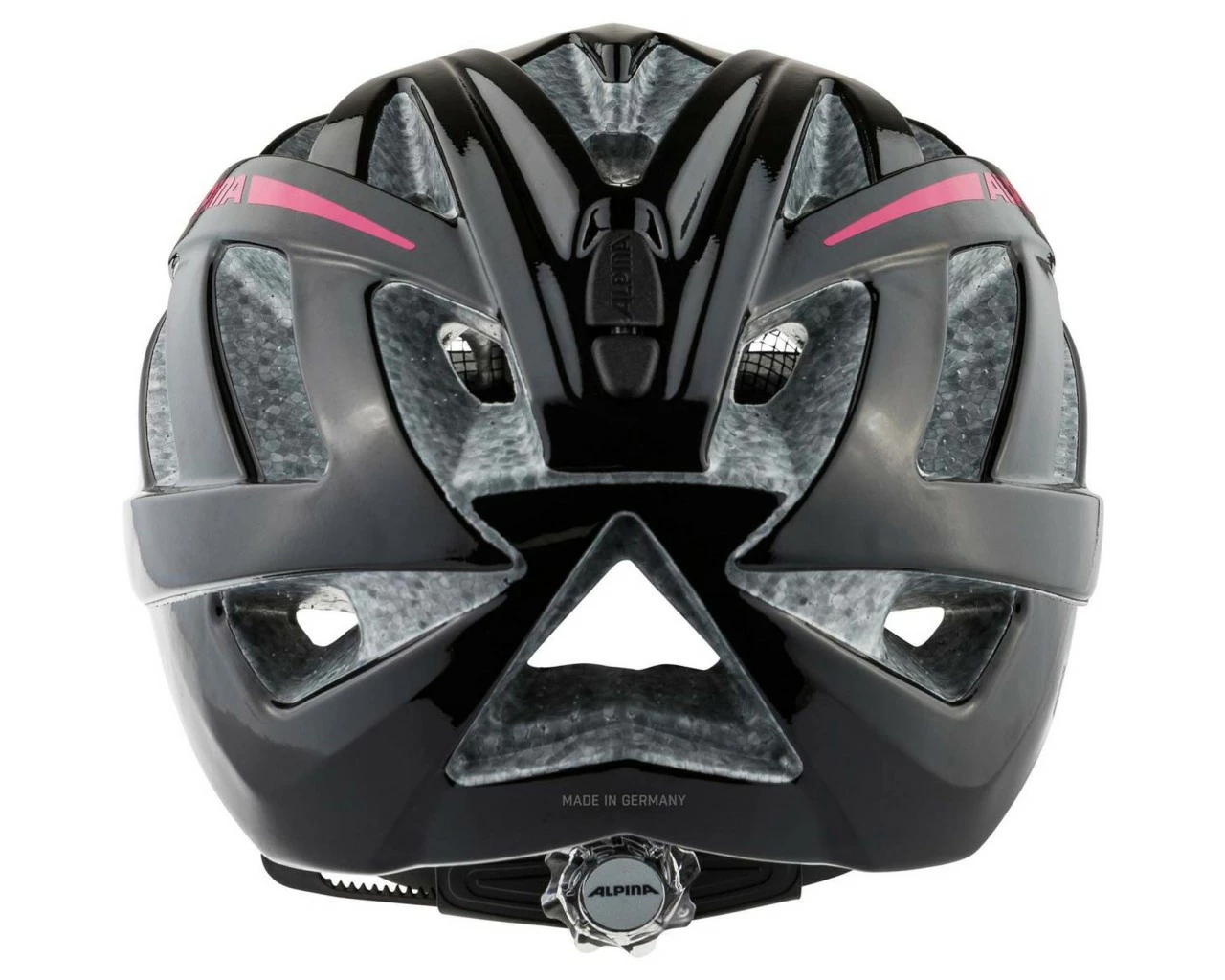 Alpina Panoma 2.0 - Trekking/City Fahrradhelm | Black-pink Gloss 6 Alpina Panoma 2.0 - Trekking/City Fahrradhelm | Black-pink Gloss – Bild 4