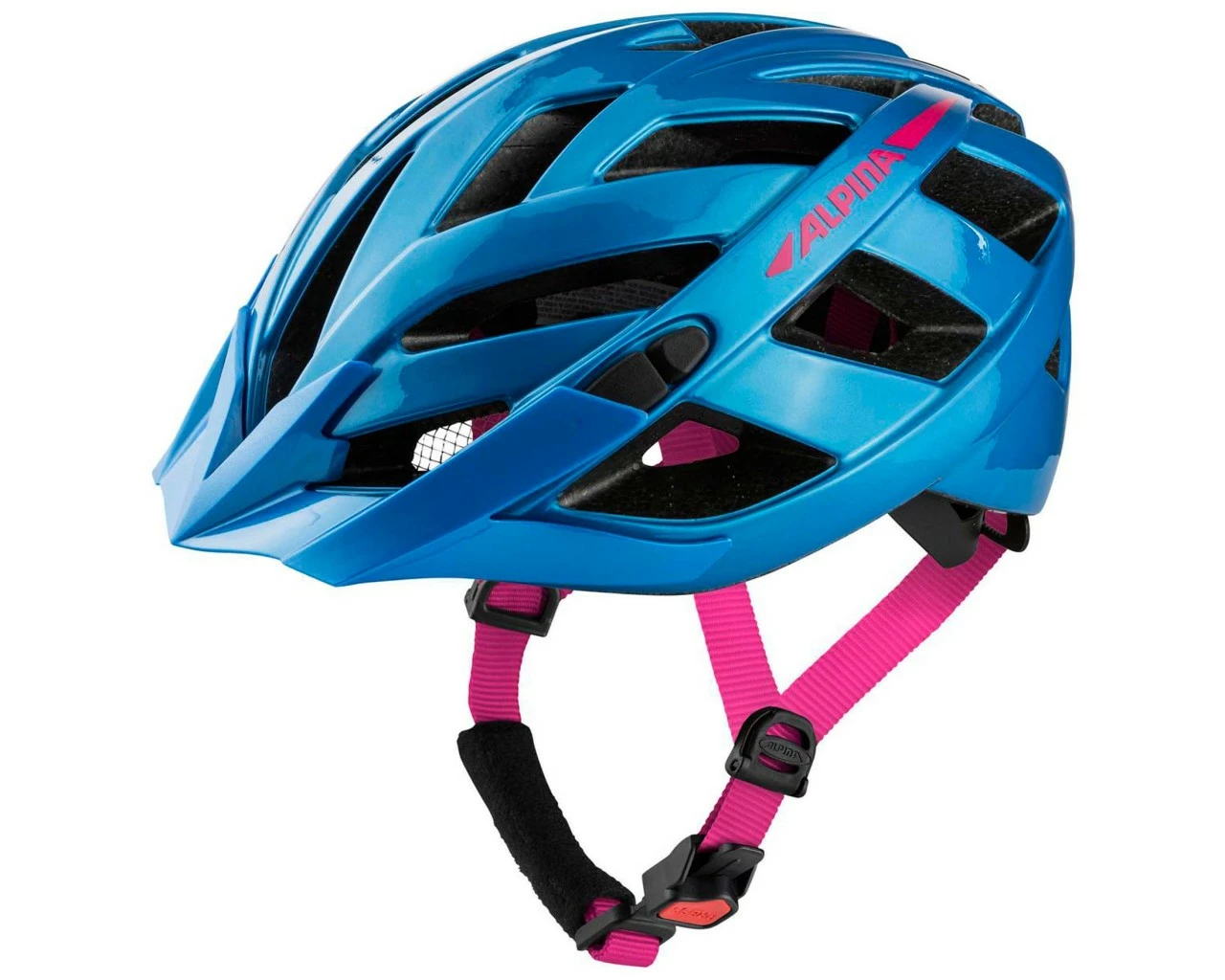 Alpina Panoma 2.0 - Trekking/City Fahrradhelm | Blue-pink Gloss