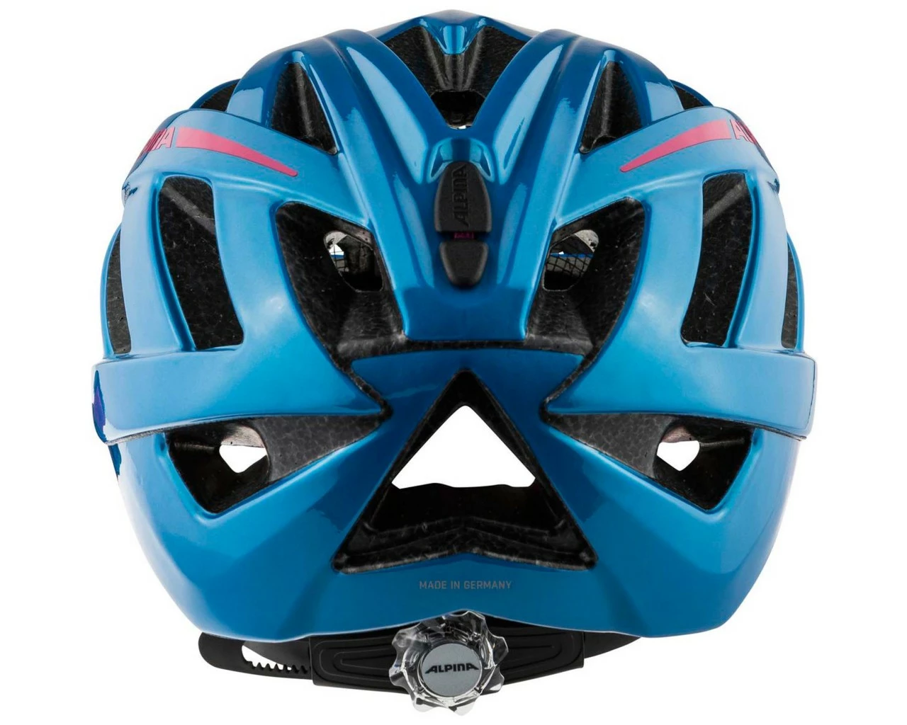 Alpina Panoma 2.0 - Trekking/City Fahrradhelm | Blue-pink Gloss – Bild 4