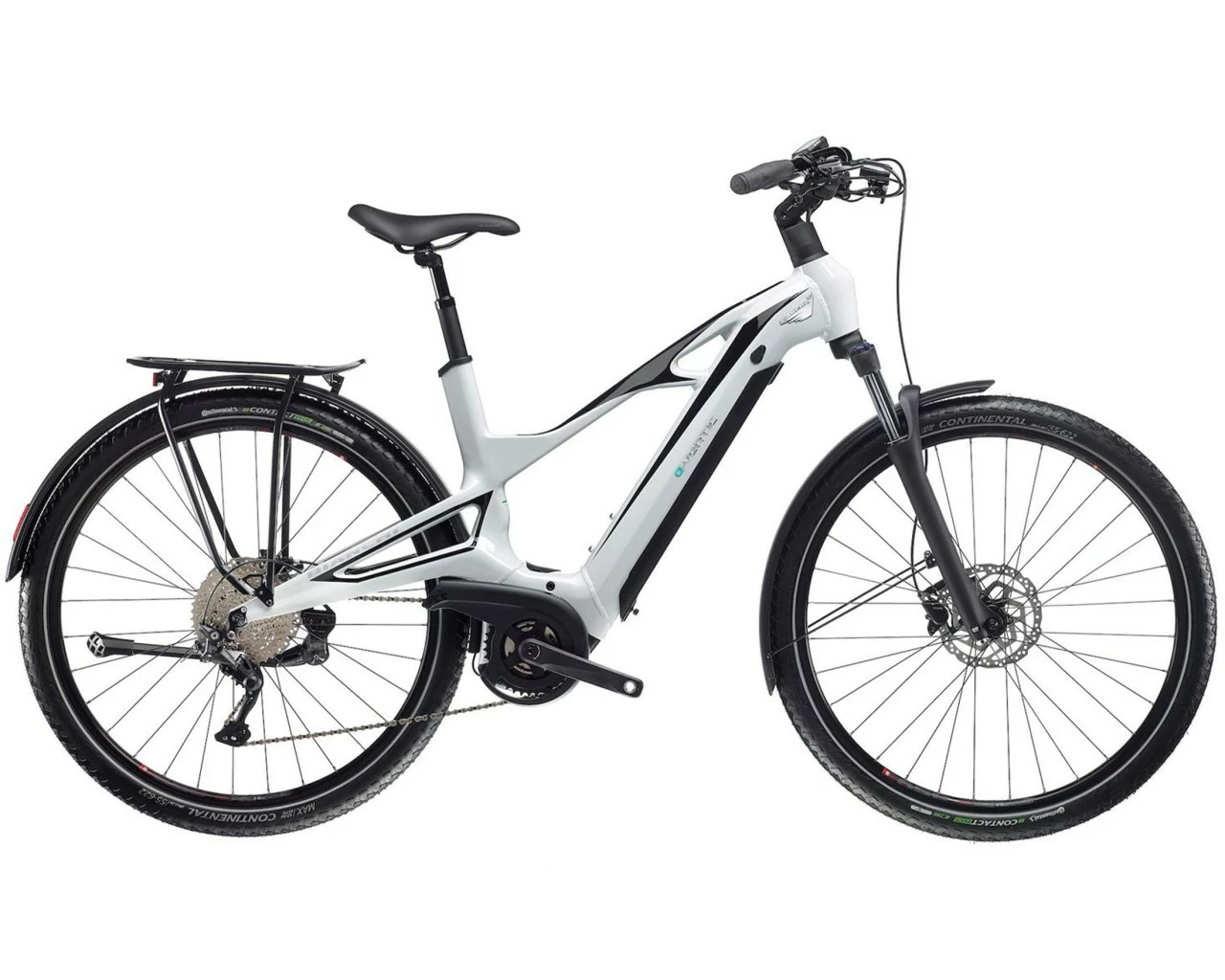 Bianchi E-Vertic T-Type ST Deore 10-Gang 500wh - Trapeze Elektro Trekking Bike 2022 | Grey