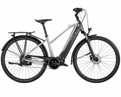 Bianchi T-Tronik T-Type ST Sunrace 9-Gang E6100 - Trapeze Elektro Trekking Bike 2022 | White-grey