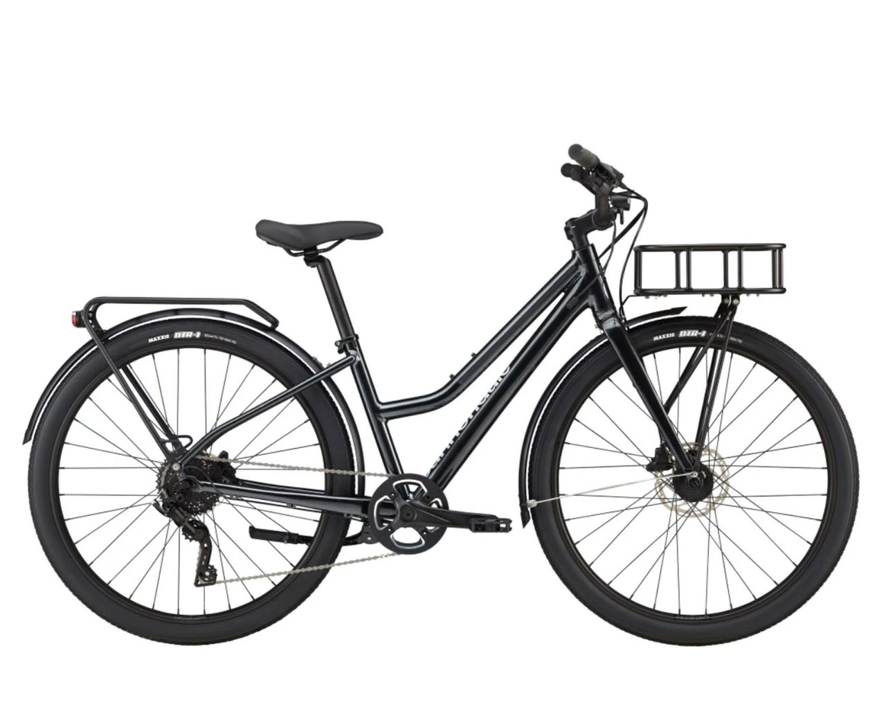 Cannondale Treadwell EQ Deuxe Remixte - Trapez Trekking Bike 2022 | Black Magic