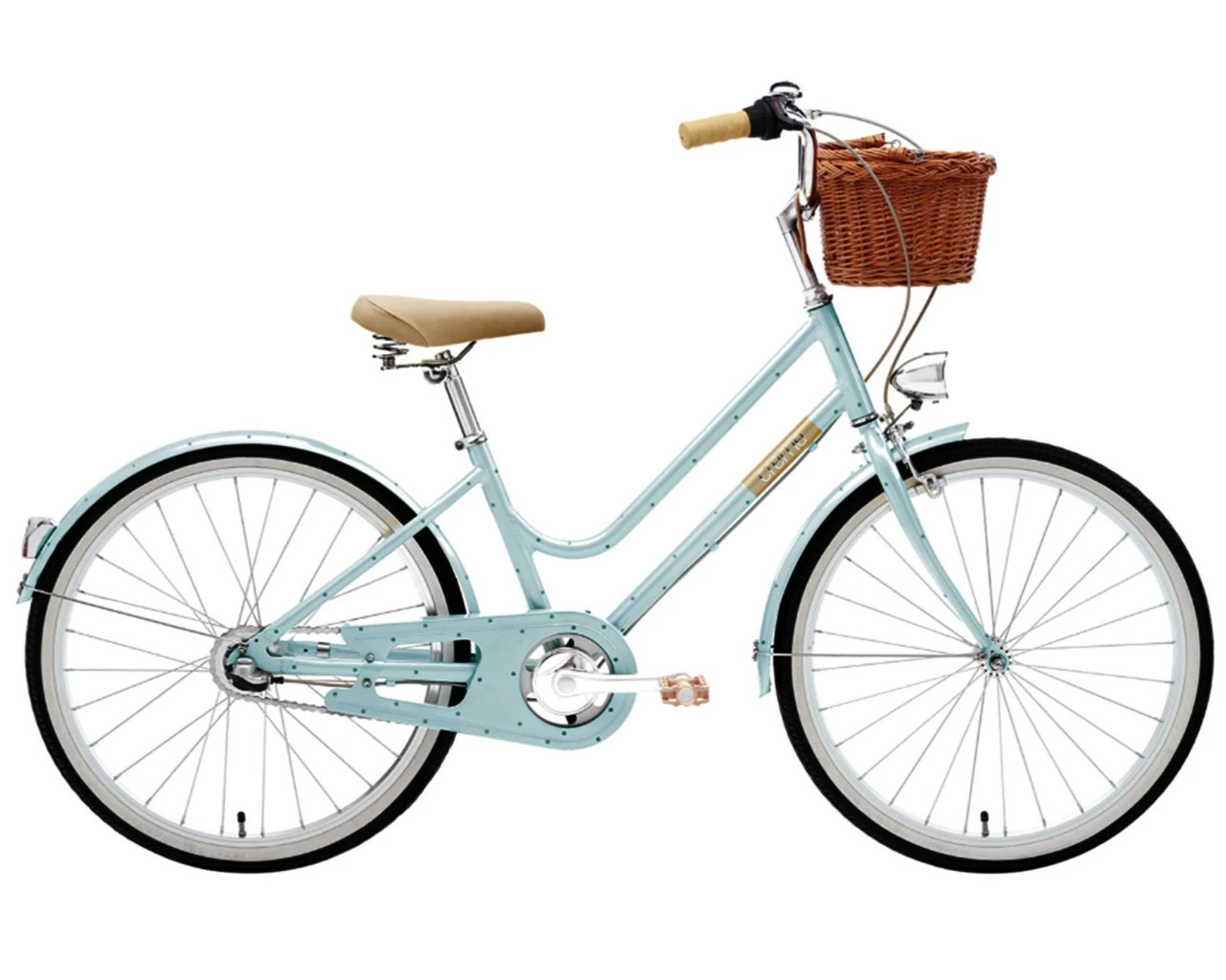 Creme Cycles Mini Molly 3-Gang 24" City Mädchenrad | Tiffany Blue