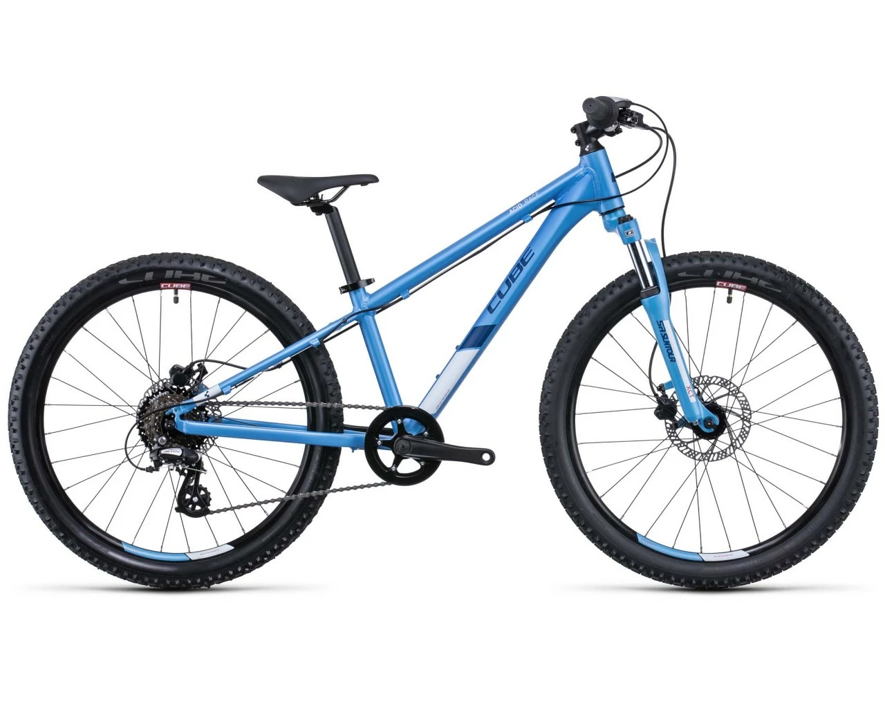 Cube Acid 240 Disc - Kinderfahrrad 24 Zoll 2022 | Iceblue´n´blue