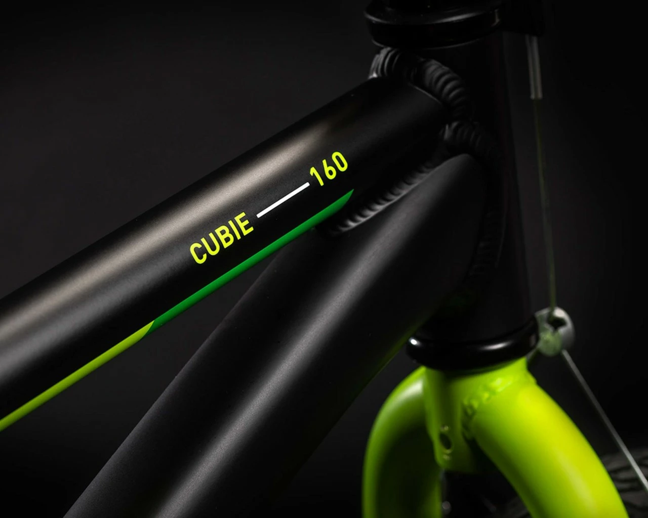 Cube Cubie 160 - Kinderfahrrad 16 Zoll 2022 | Black N Green – Bild 2