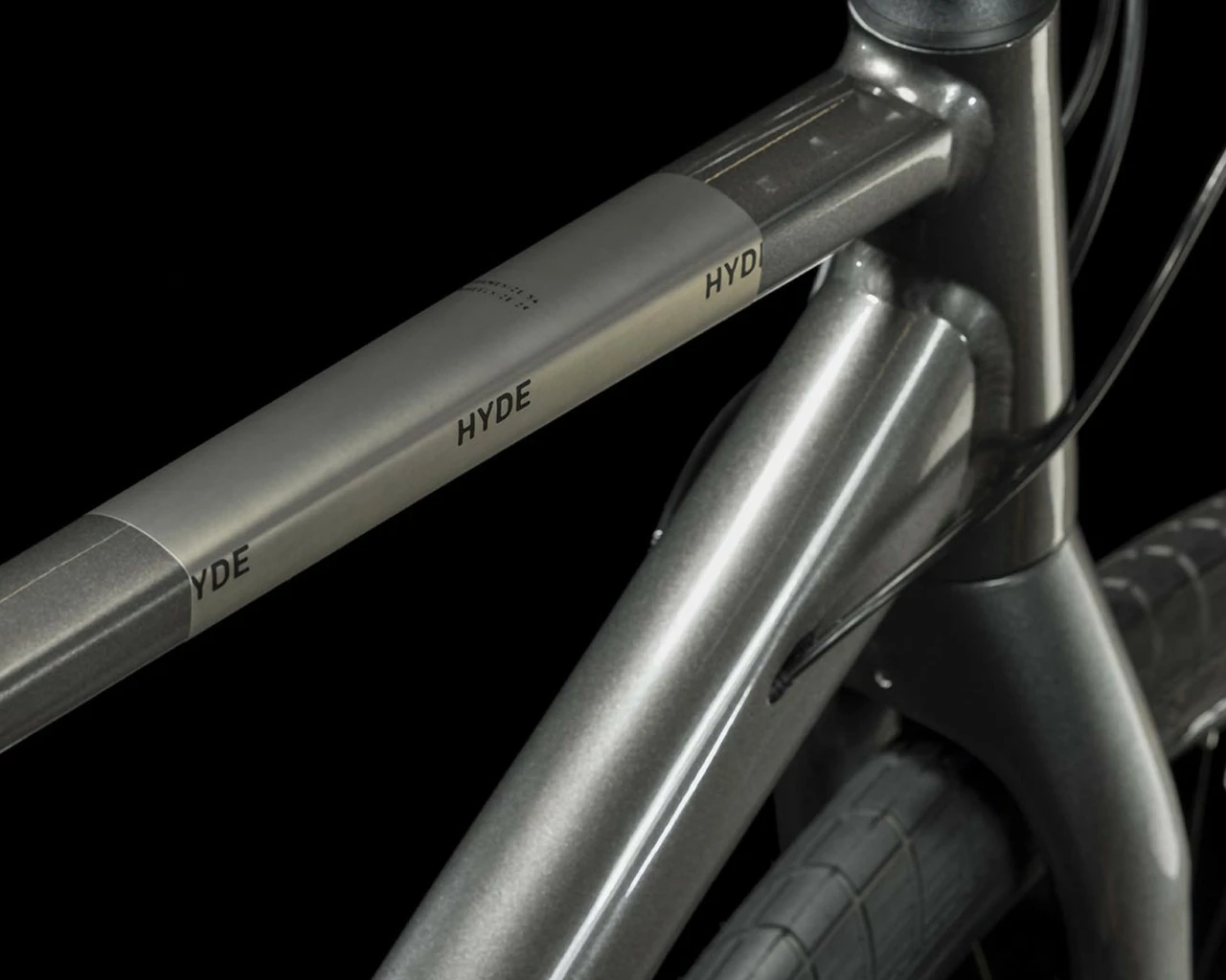 Cube Hyde - Urban Bike 2023 | Graphite´n´black – Bild 2