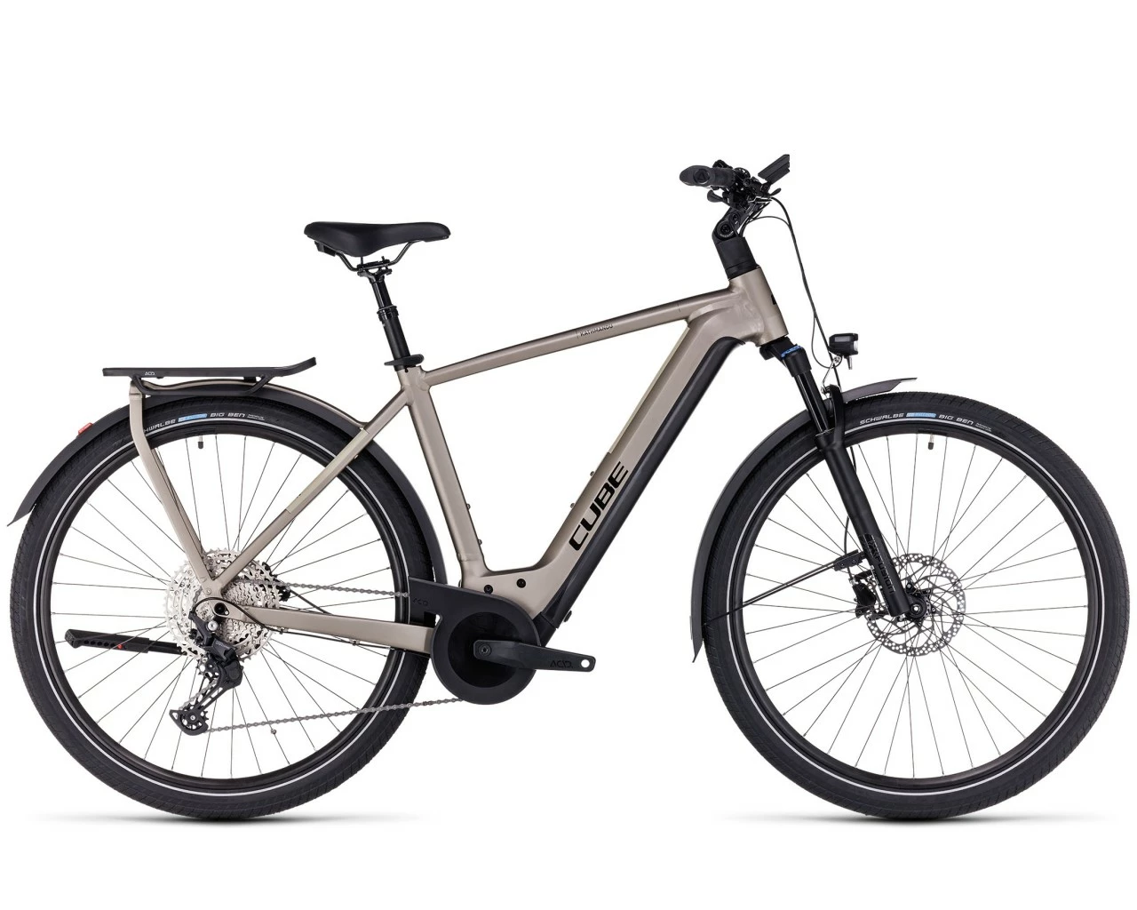 Cube Kathmandu Hybrid Pro 750 - Elektro Trekking Bike 2023 | Flashstone´n´black