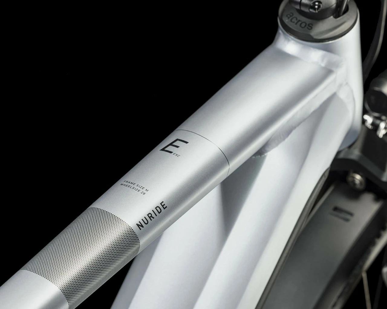 Cube Nuride Hybrid EXC 750 Allroad - Elektro MTB Hardtail 2023 | Polarsilver´n´black – Bild 2