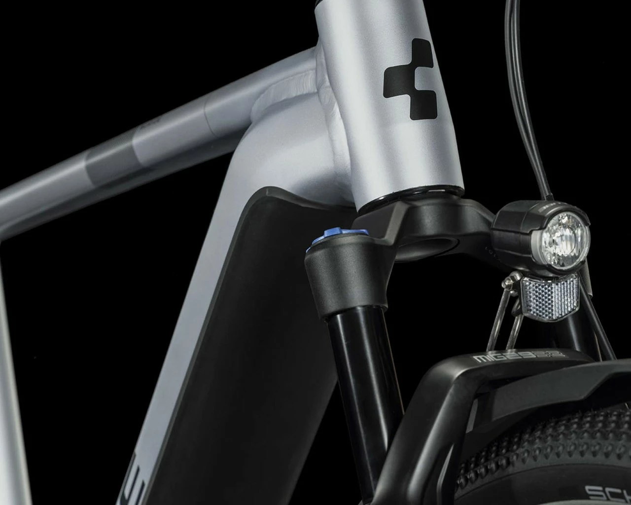 Cube Nuride Hybrid EXC 750 Allroad - Elektro MTB Hardtail 2023 | Polarsilver´n´black – Bild 3