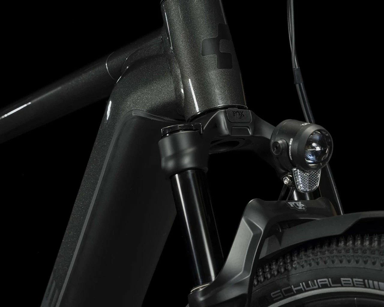 Cube Nuride Hybrid SLT 750 Allroad - Elektro City Bike 2023 | Grey´n´metal – Bild 2