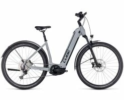 Cube Nuride Hybrid SLX 750 Allroad - Easy Entry Elektro MTB Hardtail 2023 | Grey´n´black