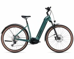 Cube Nuride Hybrid SLX 750 Allroad - Easy Entry Elektro MTB Hardtail 2023 | Verde´n´black