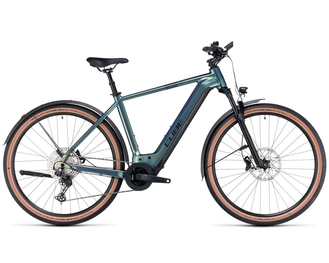 Cube Nuride Hybrid SLX 750 Allroad - Elektro MTB Hardtail 2023 | Verde´n´black 3 Cube Nuride Hybrid SLX 750 Allroad - Elektro MTB Hardtail 2023 | Verde´n´black