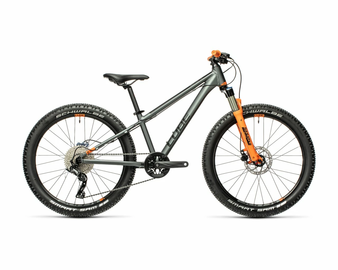 Cube Reaction 240 TM - Kinderfahrrad 24 Zoll 2022 | Flashgrey´n´orange