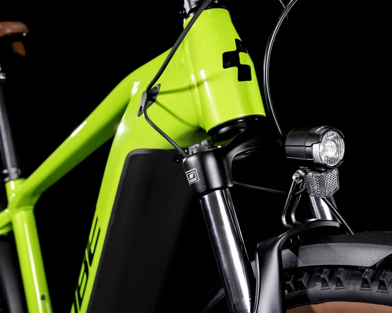 Cube Reaction Hybrid Performance 625 Allroad - 29" Elektro MTB Hardtail 2022 | Shinyapple´n´black – Bild 3