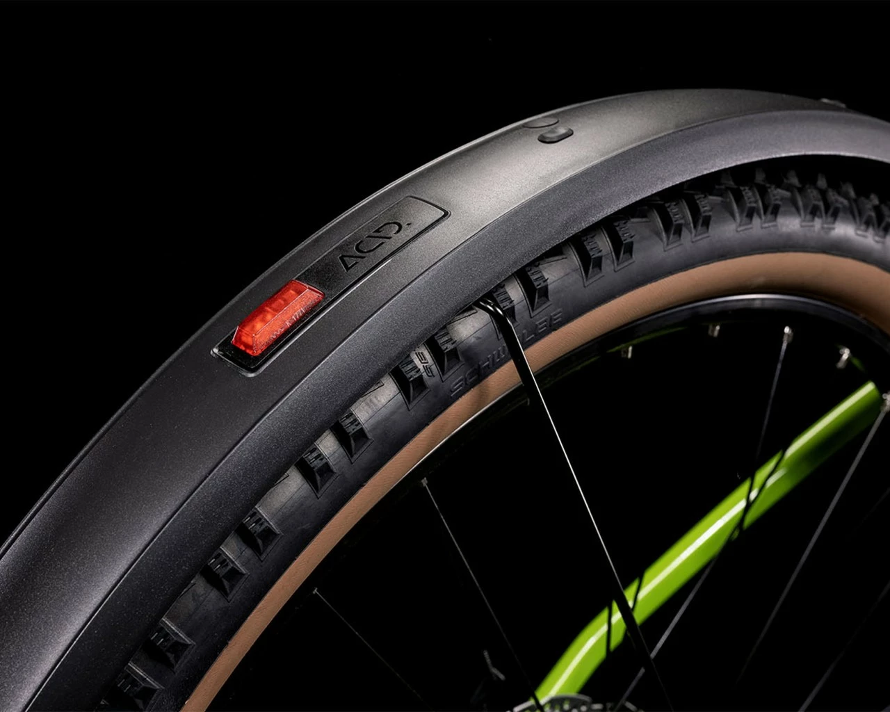 Cube Reaction Hybrid Performance 625 Allroad - 29" Elektro MTB Hardtail 2022 | Shinyapple´n´black – Bild 5