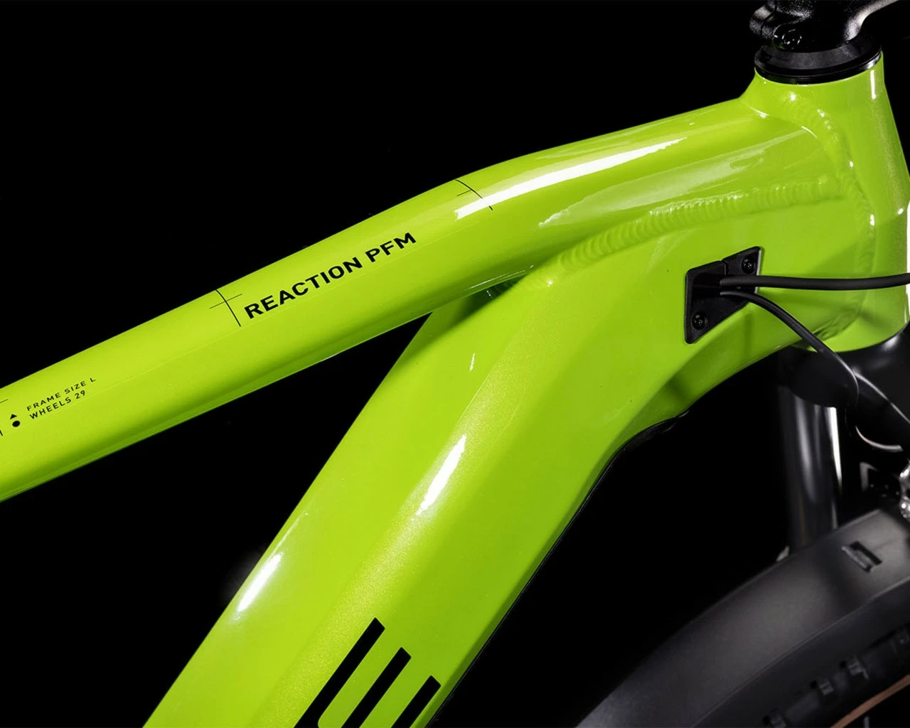 Cube Reaction Hybrid Performance 625 Allroad - 29" Elektro MTB Hardtail 2022 | Shinyapple´n´black – Bild 2