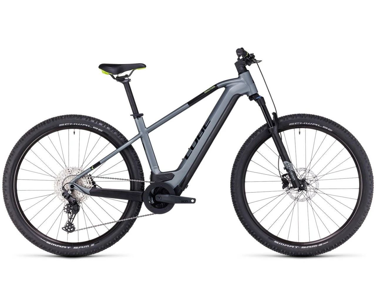 Cube Reaction Hybrid Pro 750 - 29" Elektro MTB Hardtail 2023 | Flashgrey´n´green