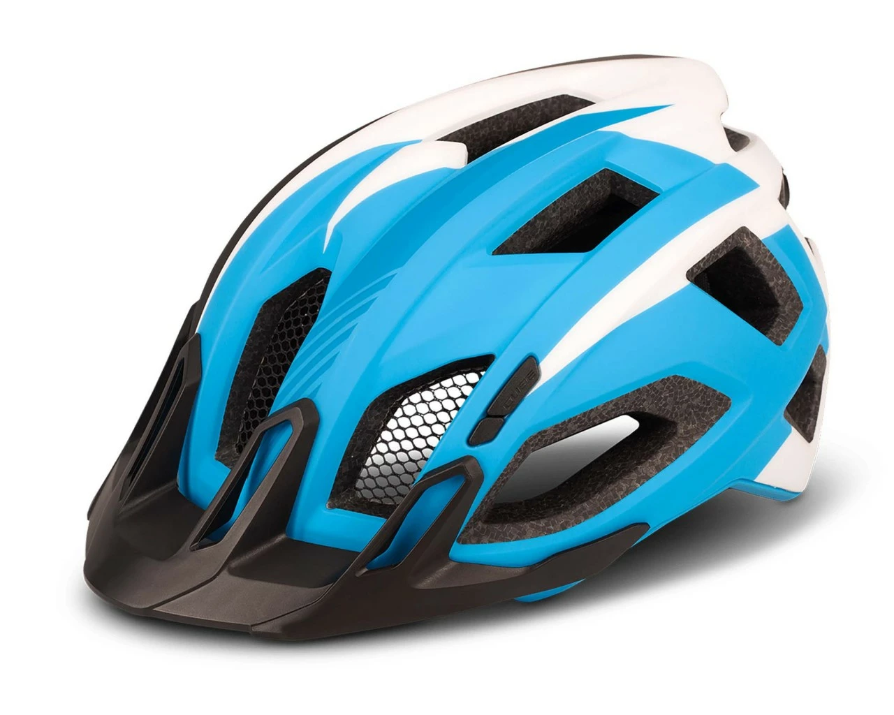 Cube Trekking Helm QUEST | Blue N White N Black