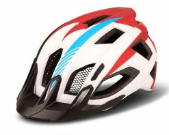 Cube Trekking Helm QUEST Teamline | White N Blue N Red