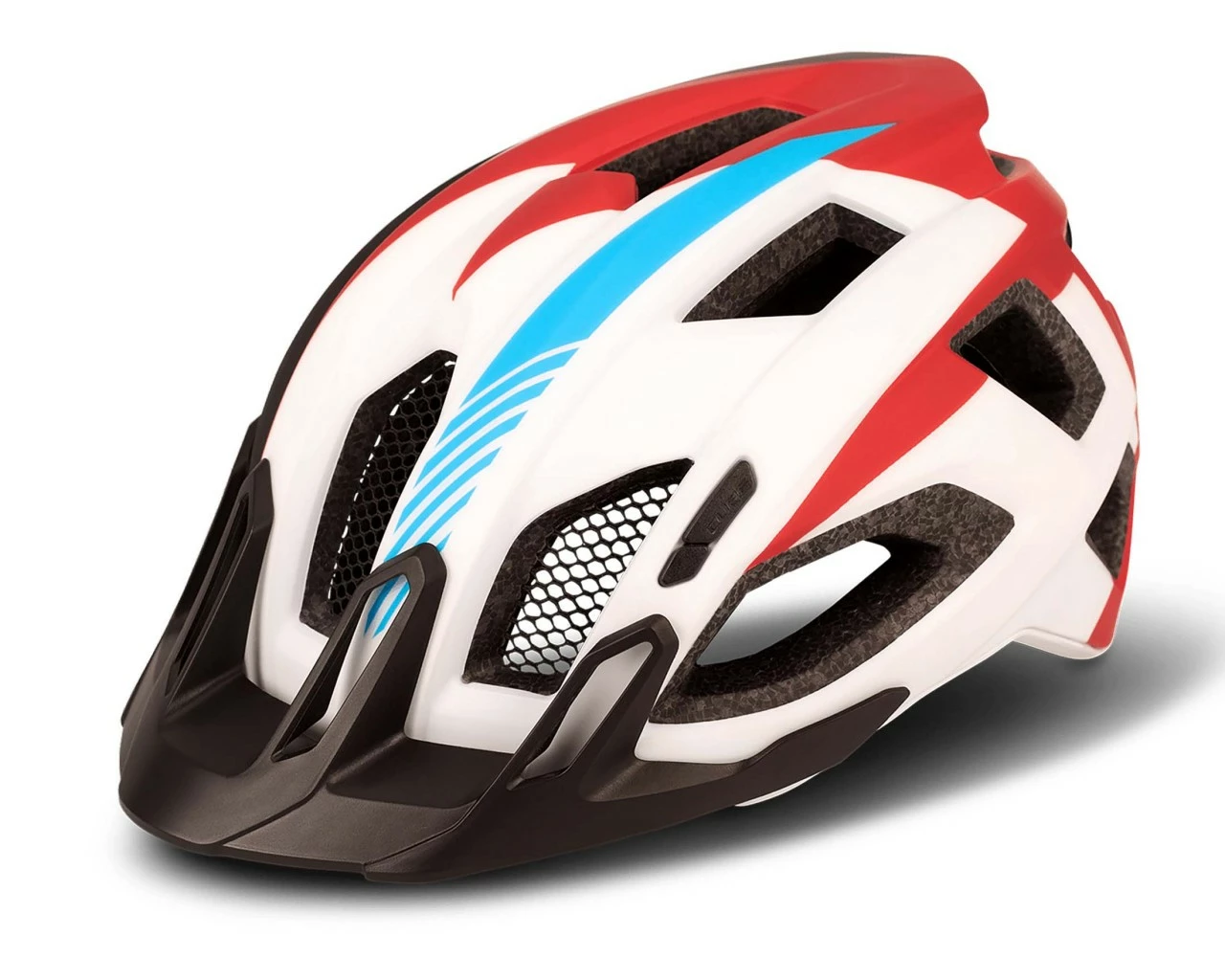 Cube Trekking Helm QUEST Teamline | White N Blue N Red