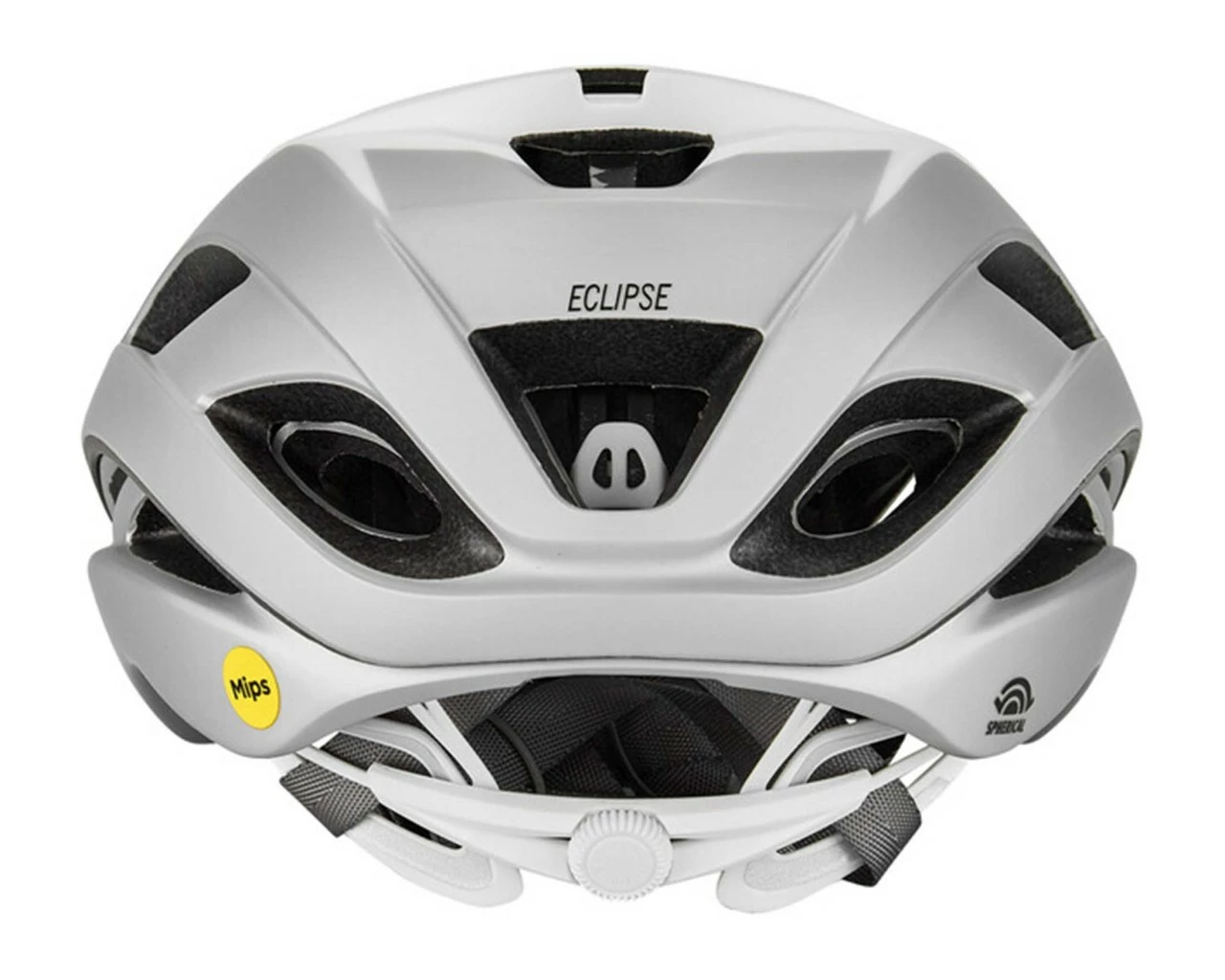 Giro Eclipse Spherical Fahrradhelm MIPS | Matte White-silver – Bild 5