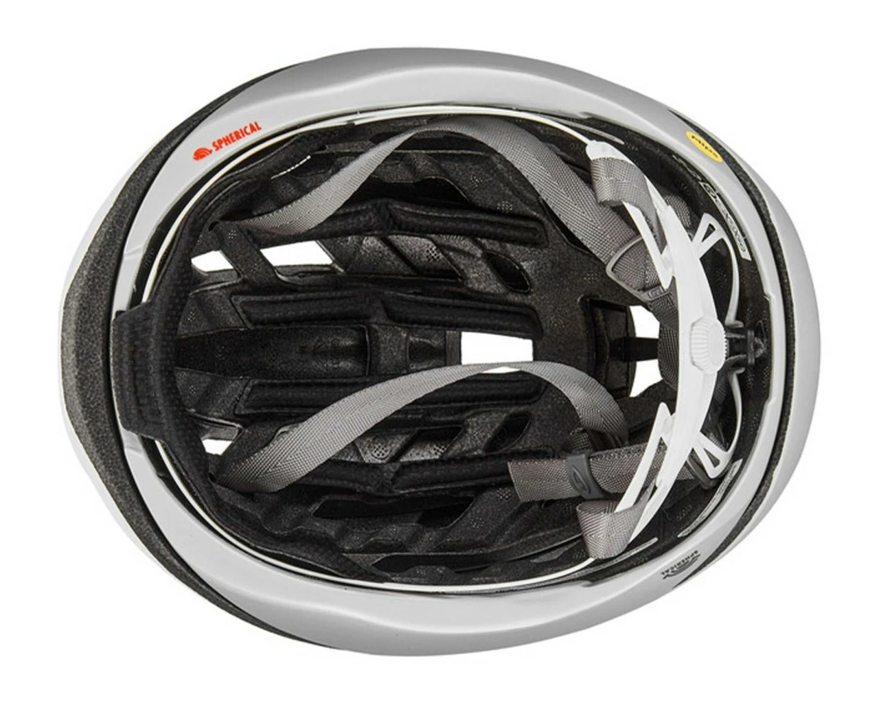 Giro Eclipse Spherical Fahrradhelm MIPS | Matte White-silver – Bild 6