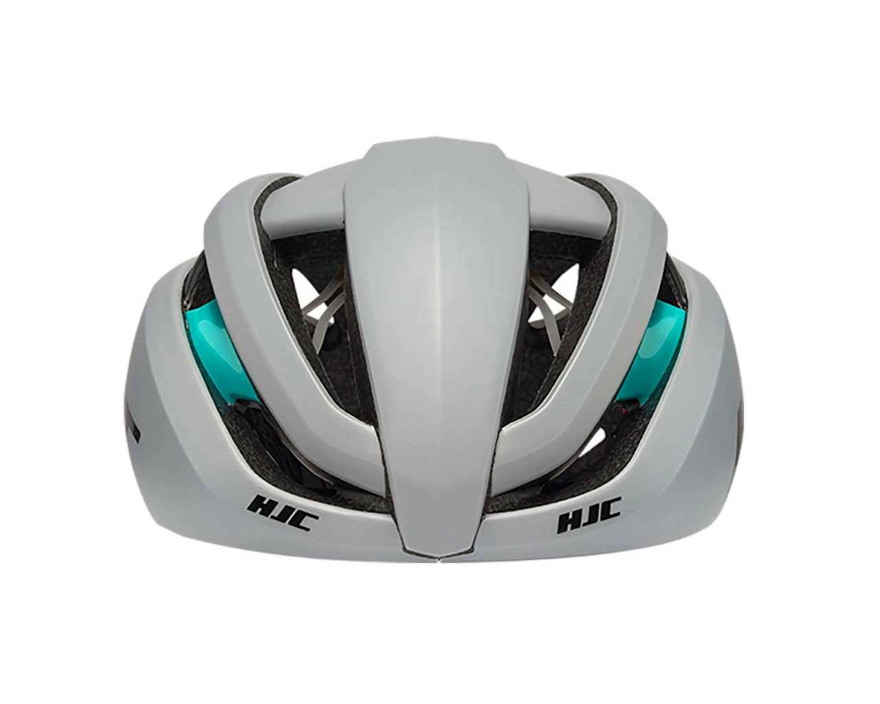 HJC Ibex 2.0 Rennrad Helm | Matt-gloss Grey Mint – Bild 2
