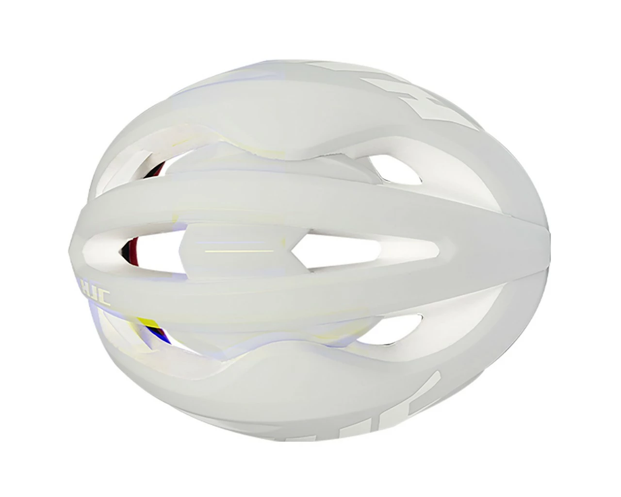 HJC Valeco Rennrad Helm | Matt Gloss White – Bild 4