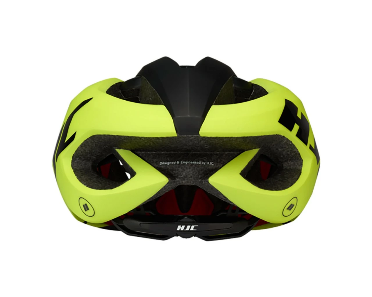 HJC Valeco Rennrad Helm | Matt Gloss Yellow Black – Bild 3