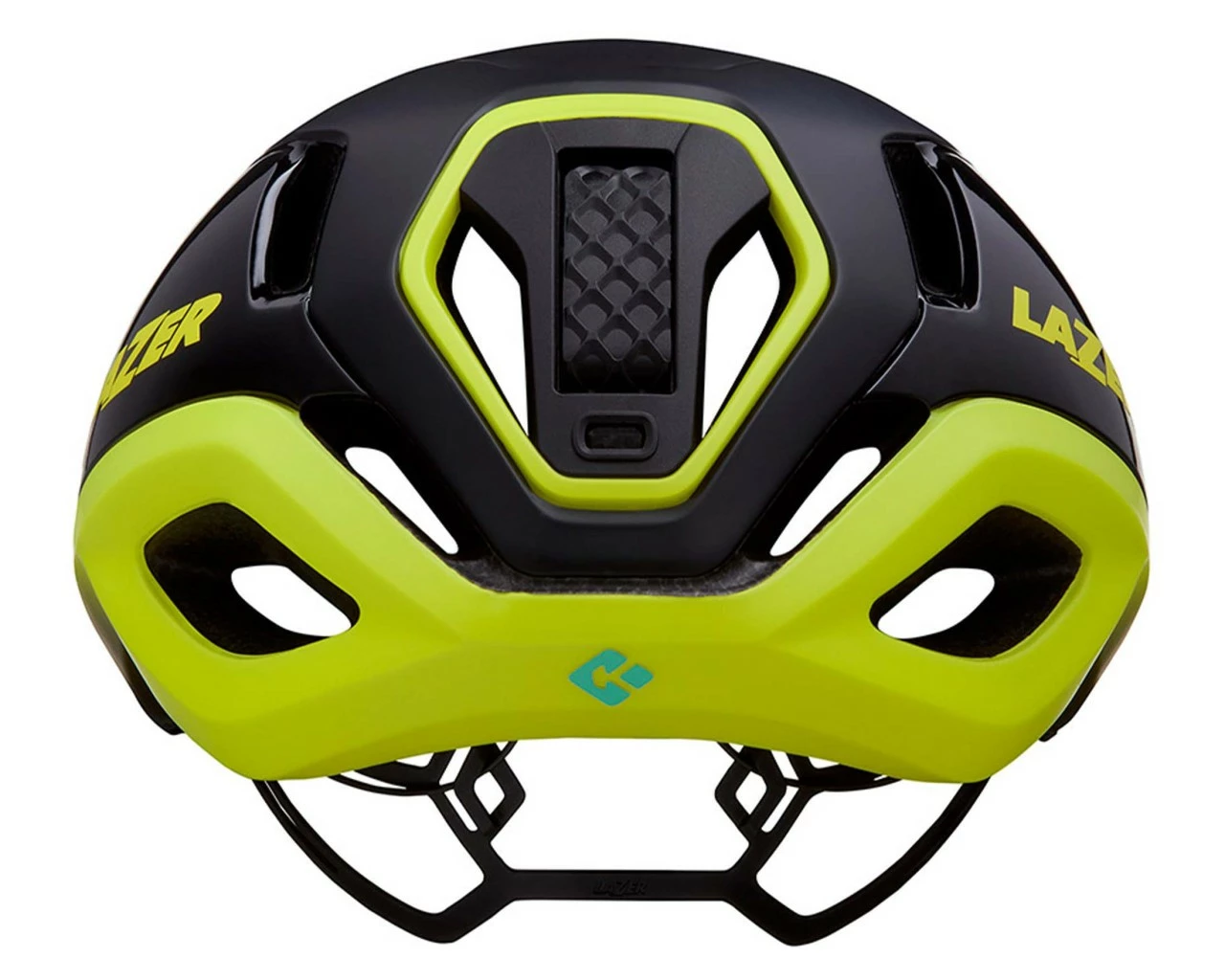 Lazer Vento KinetiCore Rennrad/Gravel Helm | Black Flash Yellow – Bild 3