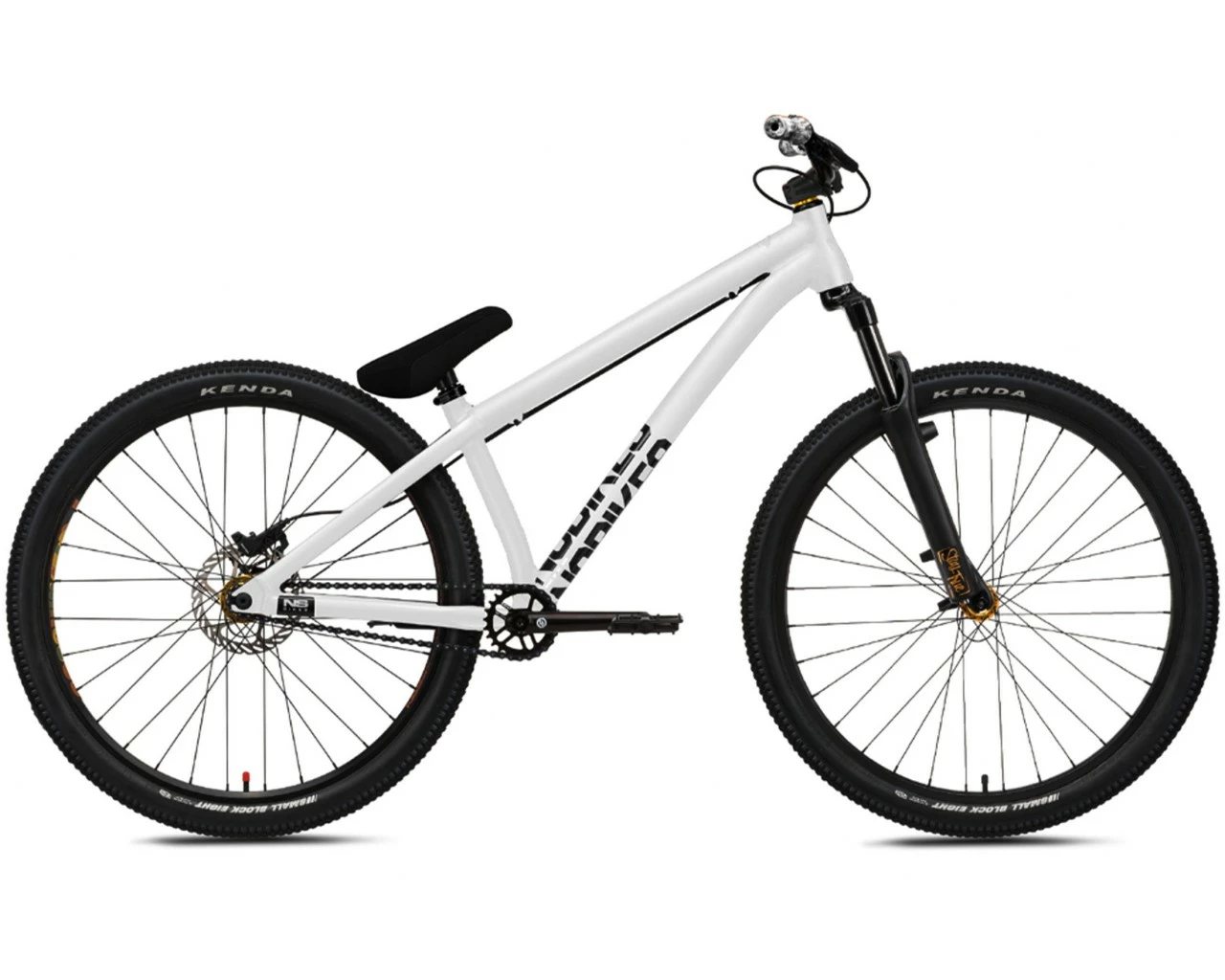 Ns-bikes NS Bikes Movement 3 Alu - 26" Dirtbike 2022 | Metallic White