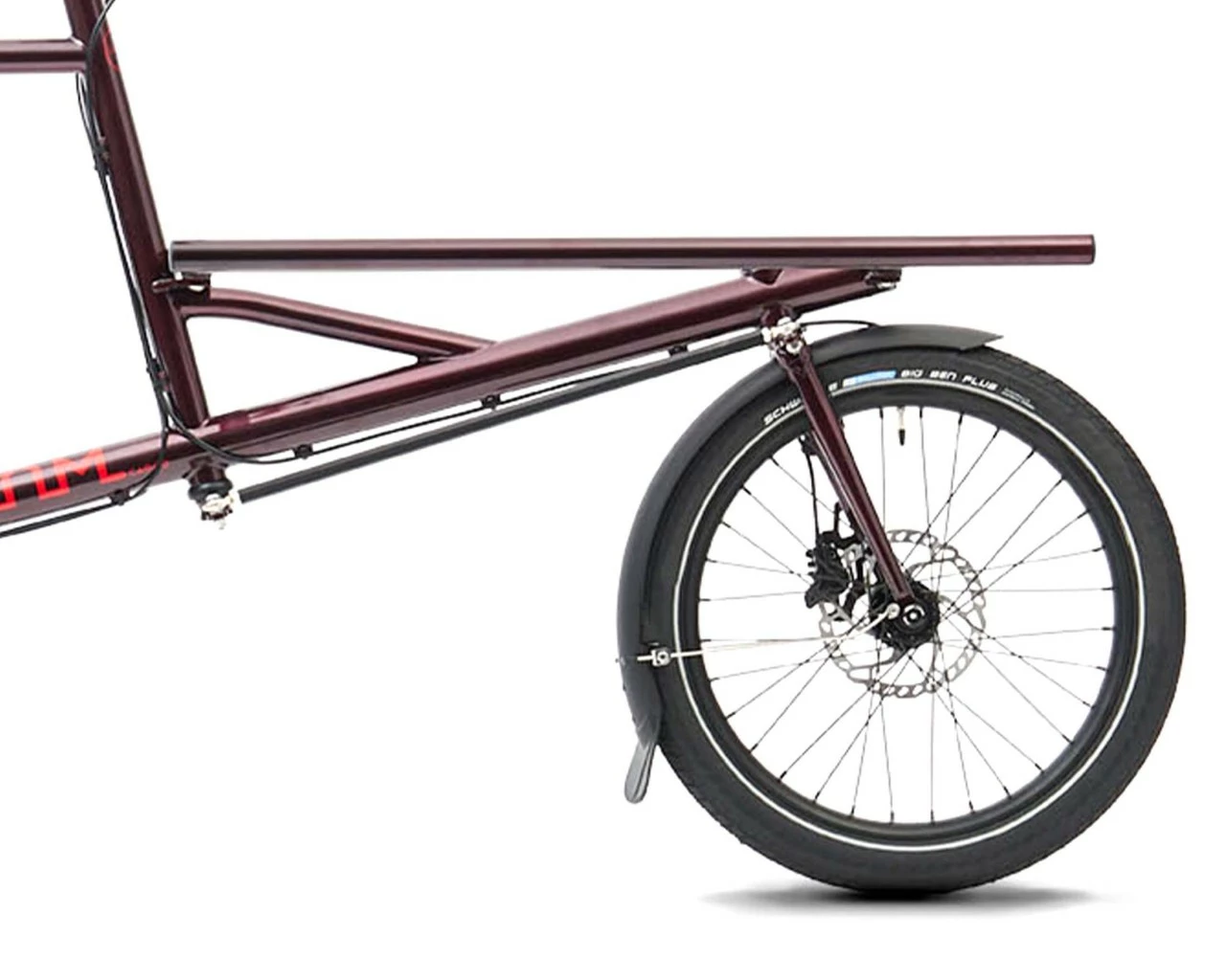 Omnium Cargo V3 WiFi - Lastenrad 2022 | Diablo Red-red Logo – Bild 2