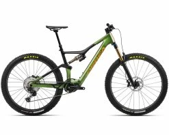 Orbea Rise M10 - 29" Elektro Carbon MTB Fully 2023 | Chameleon Goblin Green-black