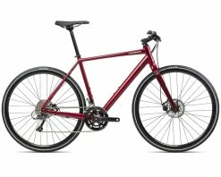 Orbea Vector 30 - 28" Fitness Bike 2022 | Metallic Dark Red