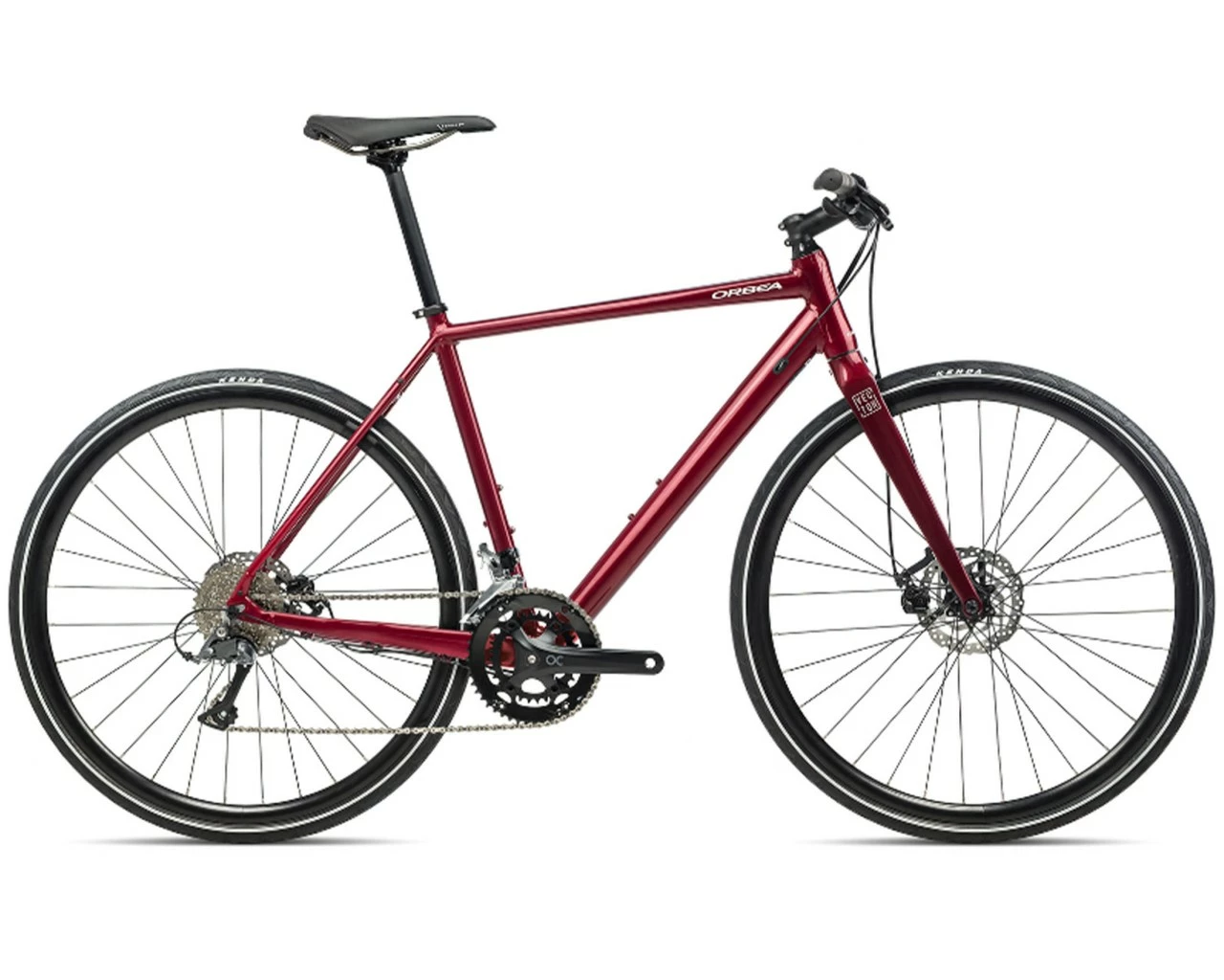 Orbea Vector 30 - 28" Fitness Bike 2022 | Metallic Dark Red