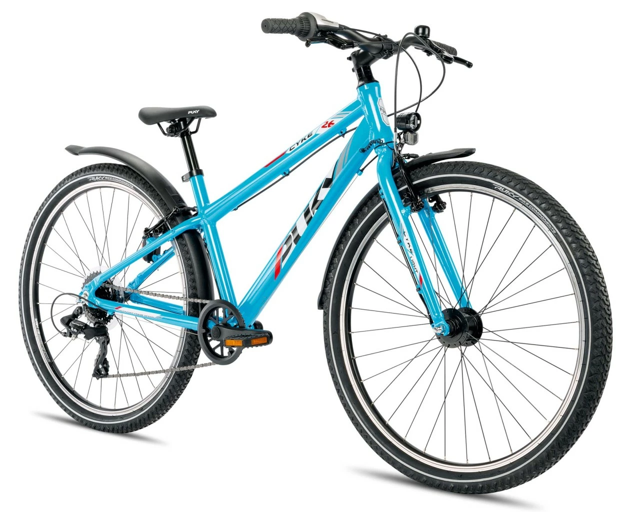 Puky CYKE 26-8 Light Active - 26" Jugendfahrrad Mit 8-Gang Tourney 2022 | Fresh Blue – Bild 2