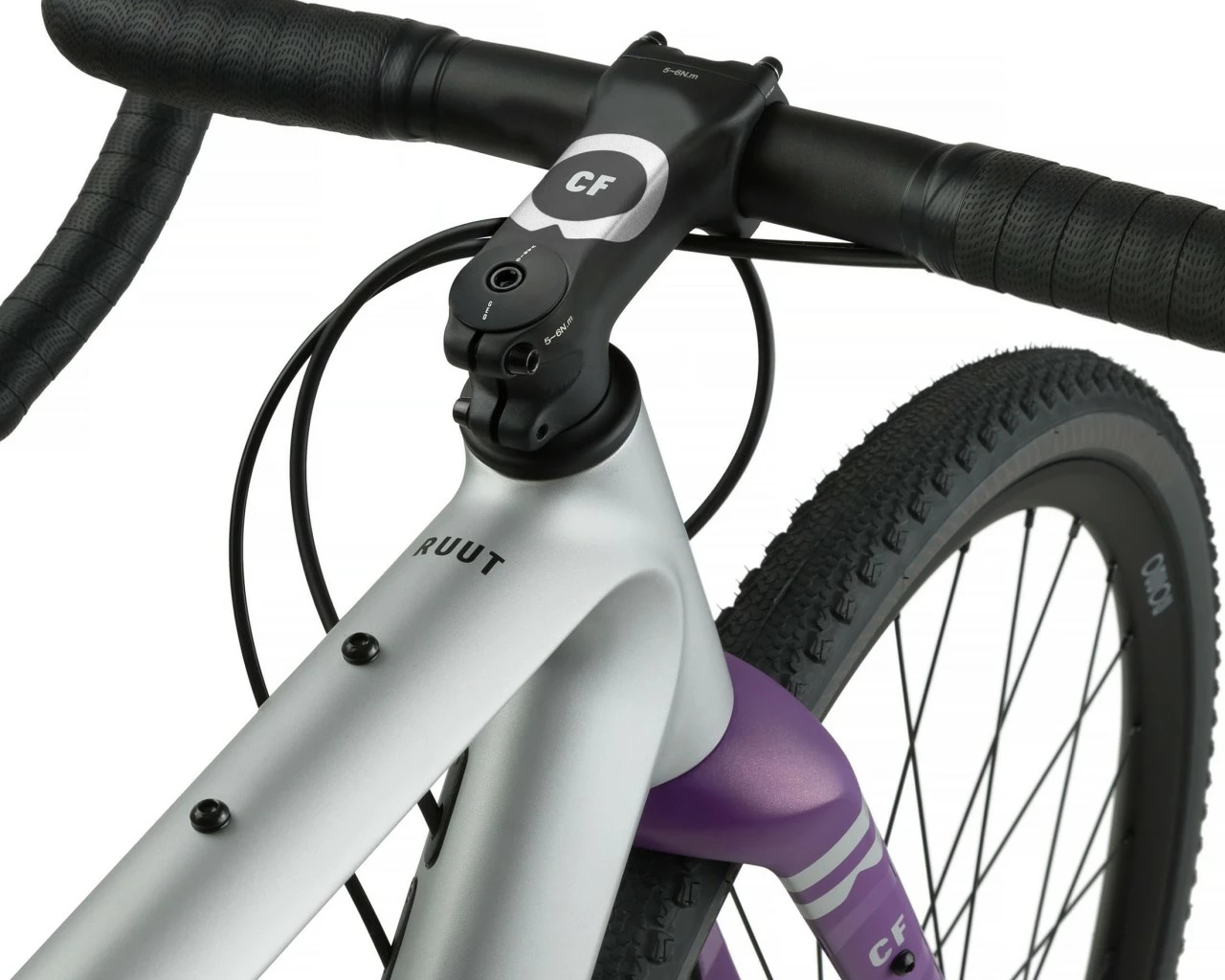 Rondo Ruut CF2 Gravel Plus Bike 2022 (Carbon) | Silver-purple – Bild 6
