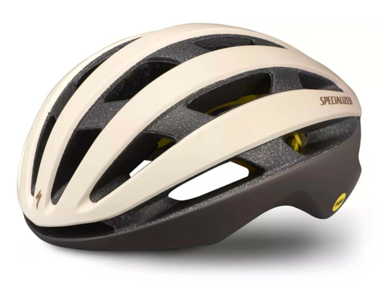 Specialized Airnet Rennrad Helm MIPS & ANGi Ready | Matte Sand-gloss Doppio