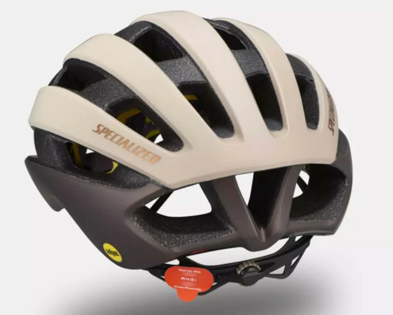 Specialized Airnet Rennrad Helm MIPS & ANGi Ready | Matte Sand-gloss Doppio – Bild 5